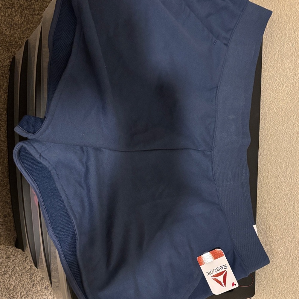 Reebok Women's Navy Athletic Shorts